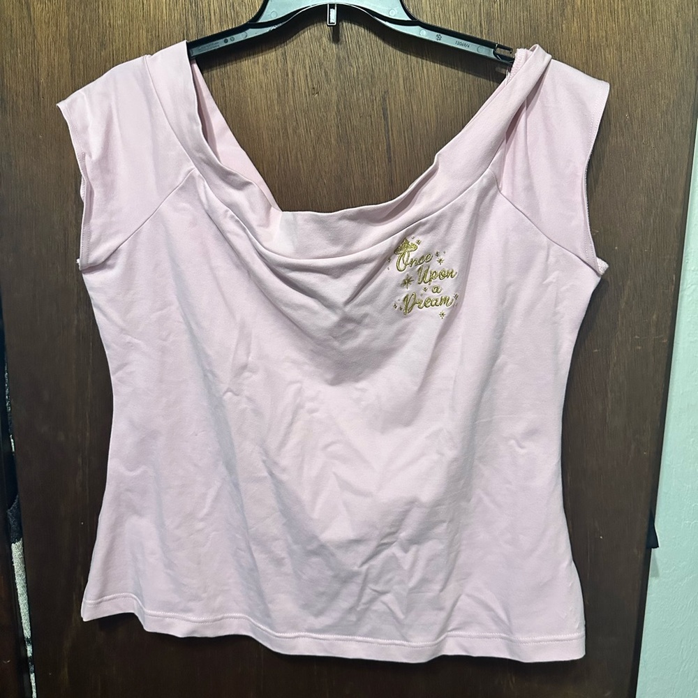 Stitchshoppe by Loungefly Sleeping Beauty “Once Upon a Dream” pink top